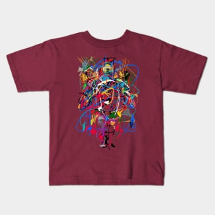 Abstract Figure - Chaos Painting Kids T-Shirt